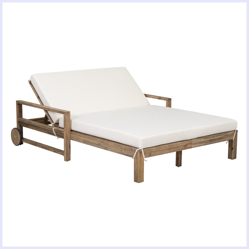 Ensemble de conversation d'extérieur avec coussins Starcia, Beige