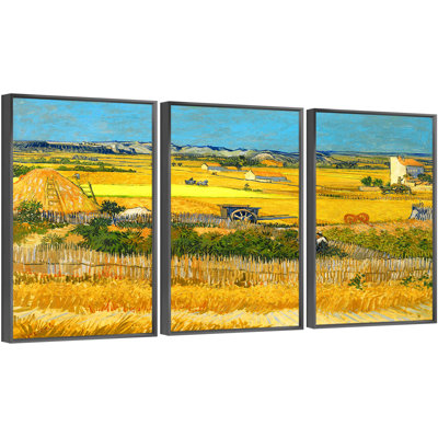 " Van Gogh Wall Art " by Vincent Van Gogh 3 - Pieces
