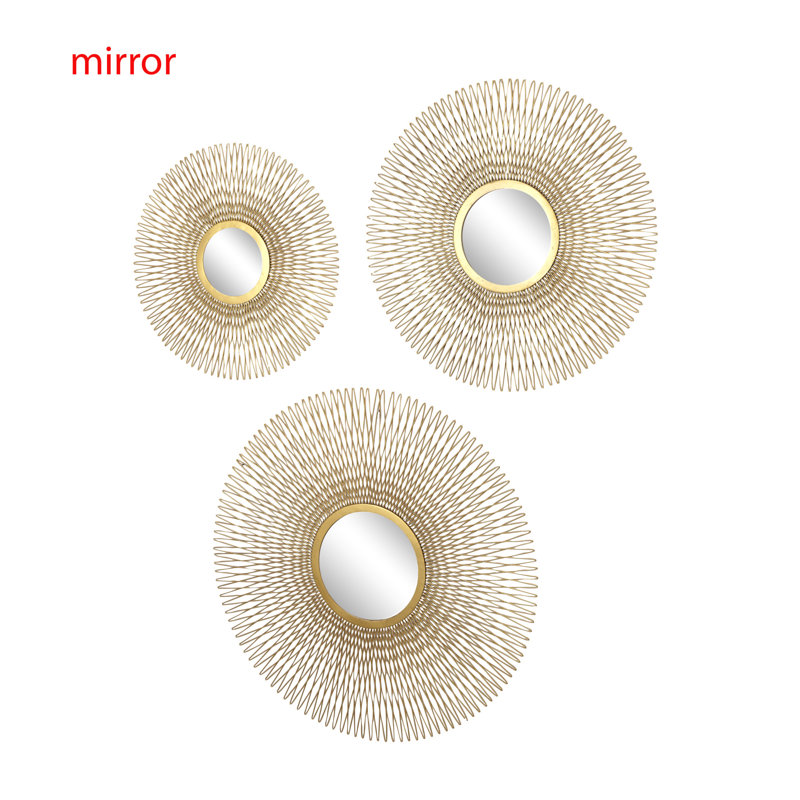 Camaury Circle Wall Mirror