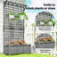 Wood Raised Garden Bed-1055484823