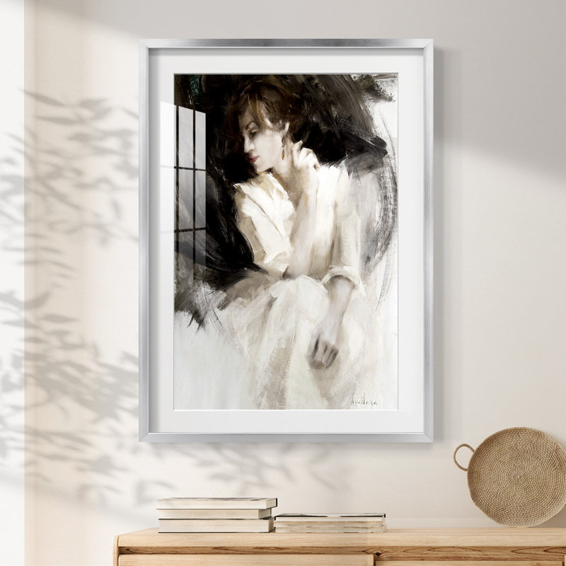 Siesta Key -Gallery Wrapped Canvas, Silver