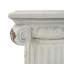 Support pour plantes sur piédestal Sayer Classic MGO avec colonne cannelée et finition antique vieillie-134013107