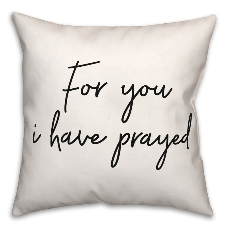 Black And White Typography Collection Throw Pillow