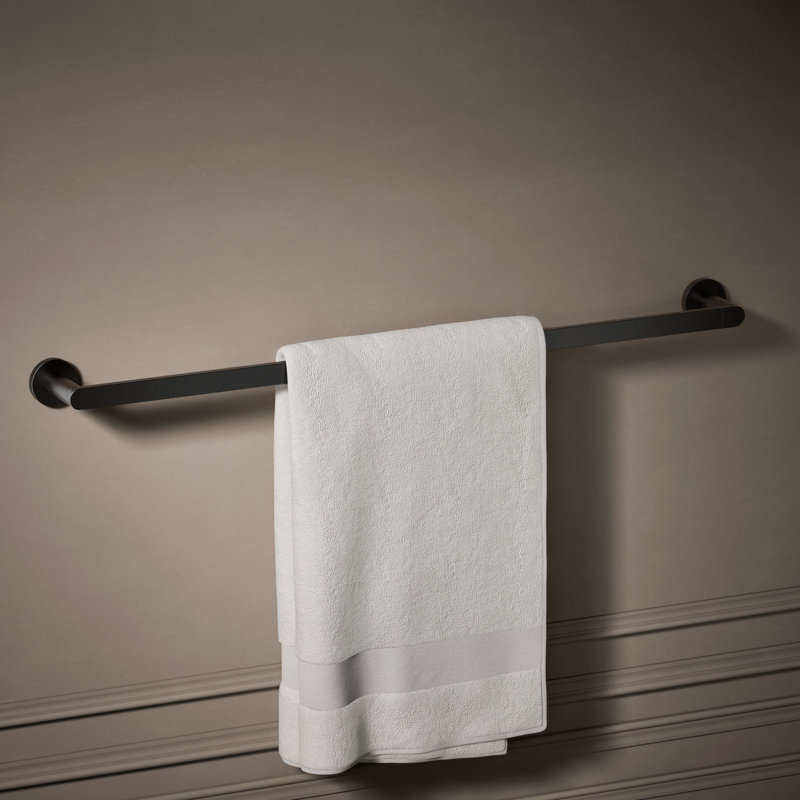 Composed Towel Bar, 2" H x 30" W x 20" D