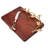 Decozen Acacia Wood Cheese Cutting Board with Gold Branch Ornament for Christmas Gift & Kitchen Decor