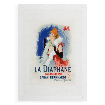 La Diaphane -Canvas Print Only - NOT FRAMED