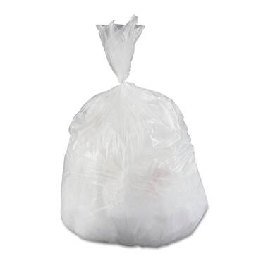 Inbox Zero Polyethylene Plastic Trash Bags - 200 Count