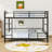 Metal Bunk Bed With Easy Convertibility And Ladder-1340025979-1340025983