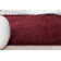 Elle Basics Emerson Modern Solid Deep Red Textured Shag Rug