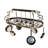Neo Steel Handcrafted Oval Hanging Pot Rack