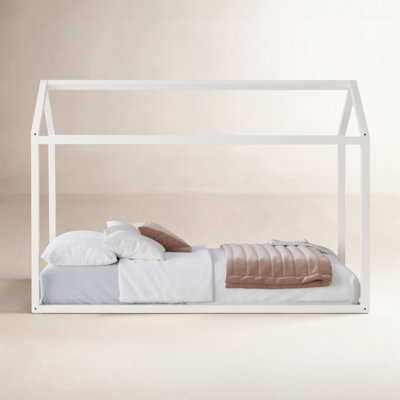 Zirke Twin Canopy Bed by Harper Orchard
