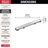 24" Reversible Linear Shower Drain Trim-109286879