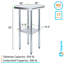  Table en acier inoxydable-126143324