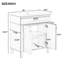 Meuble-lavabo simple 30 po avec comptoir en céramique-1055635399