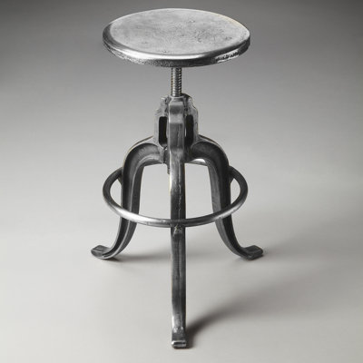 Parnell Adjustable Swivel Iron 22" Bar Stool