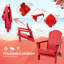 Chaise Adirondack pliante en plastique Bryes-2103598853
