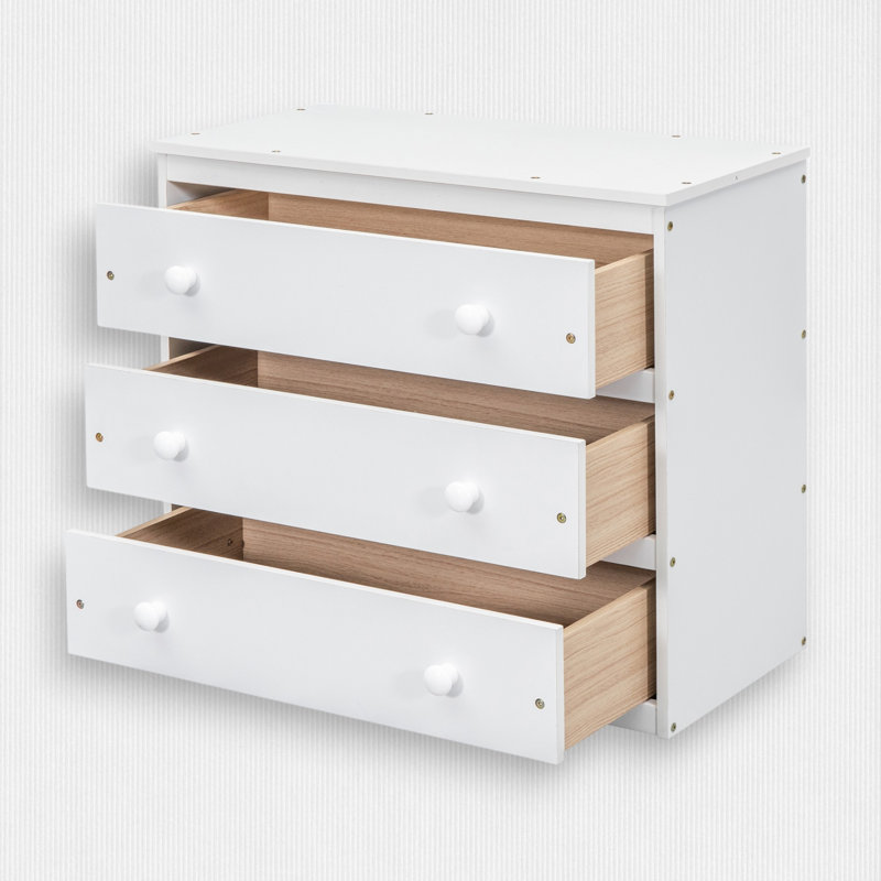 Harriell Space-Saving Full Size Loft Bed with Stair Storage, Desk and Extra Drawers and Shelves, White