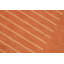 Tapis népalais art déco en laine rouille / brun clair 6 pi x 9 pi