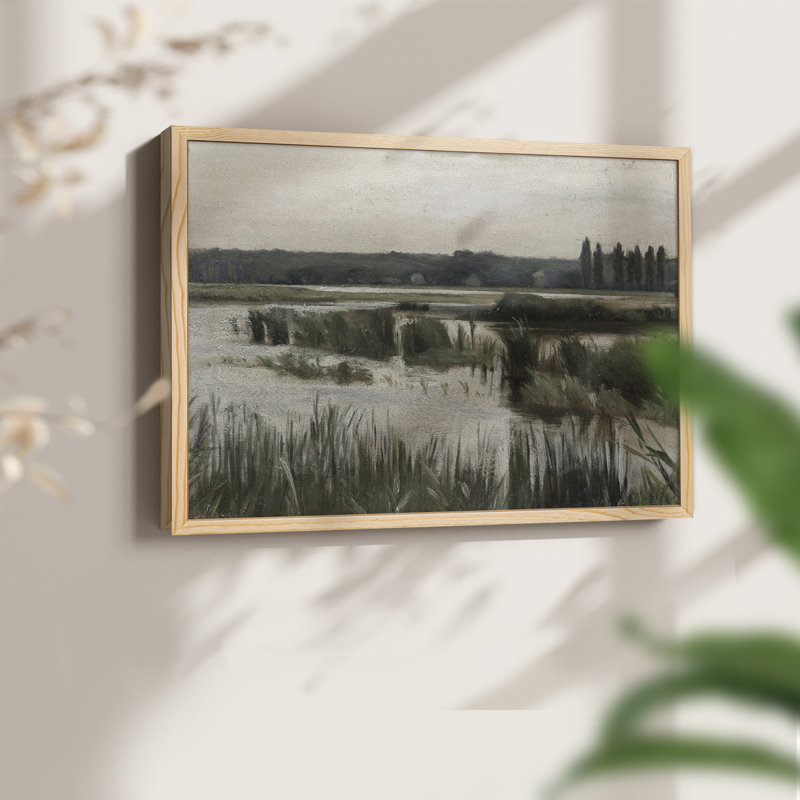 Paysages rétro-CCLXV-impression encadrée - réaménageable, H 8 po x l 10 po, Naturel