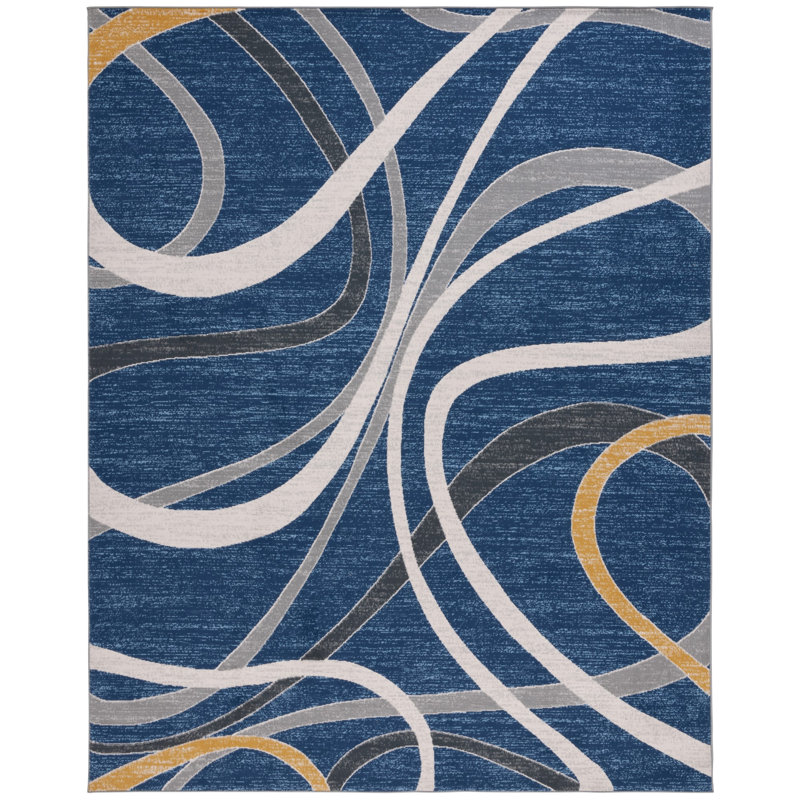 Gaudioso Performance Abstract Rug, Rectangle 8' x 10'