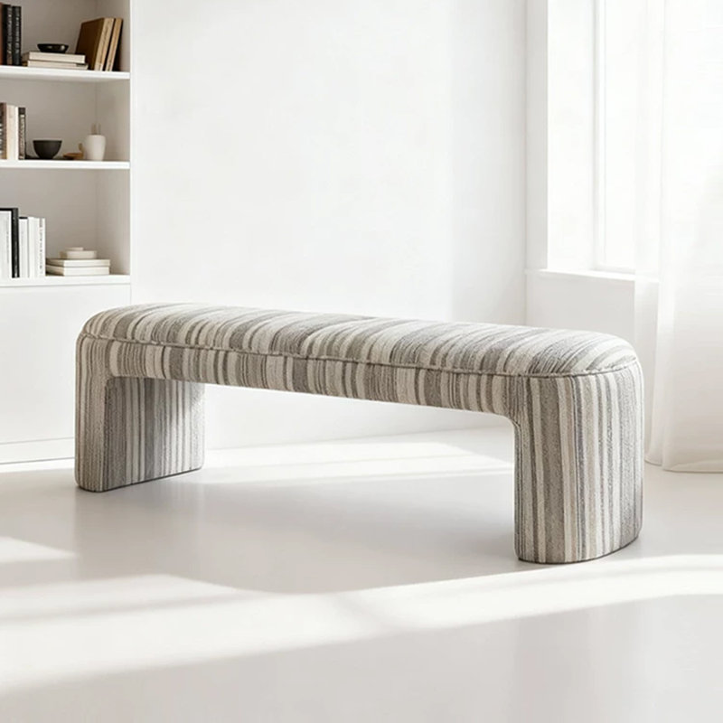 Banc rembourré couleur de l'image, Gris clair