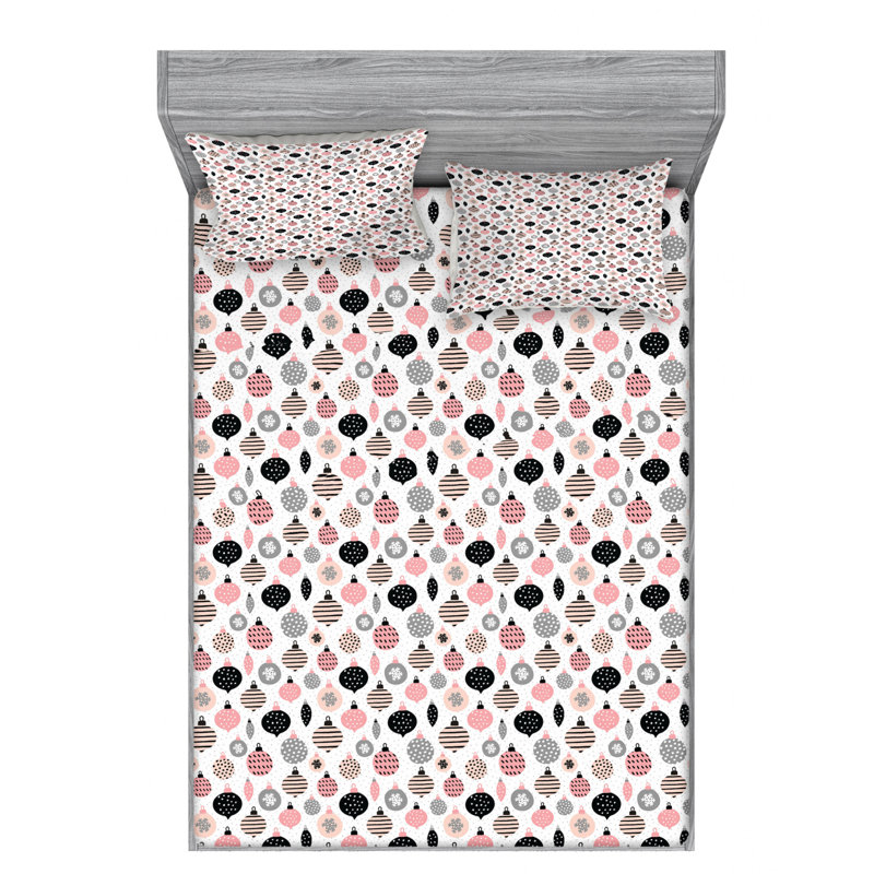 Scandinavian Microfiber Fitted Sheet, Full Fitted Sheet with 2 Pillowcases