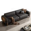 Coussin modulaire en cuir véritable-107285902-107285906-107285909