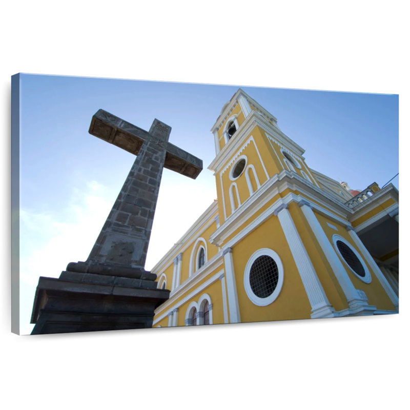 Cathédrale de Grenade, Nicaragua, H 8 po x l 12 po
