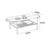 Solid Wood Top Single Coffee Table