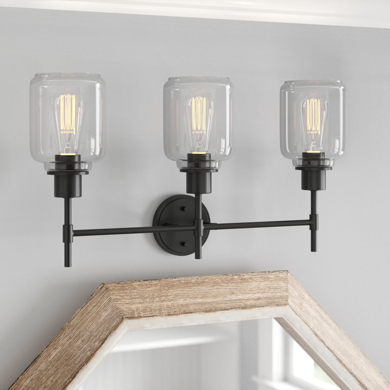 Callison 3 - Light Dimmable Vanity Light, Matte Black