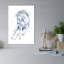 Cheval qui court, art abstrait abstrait contemporain, art mural-227380936