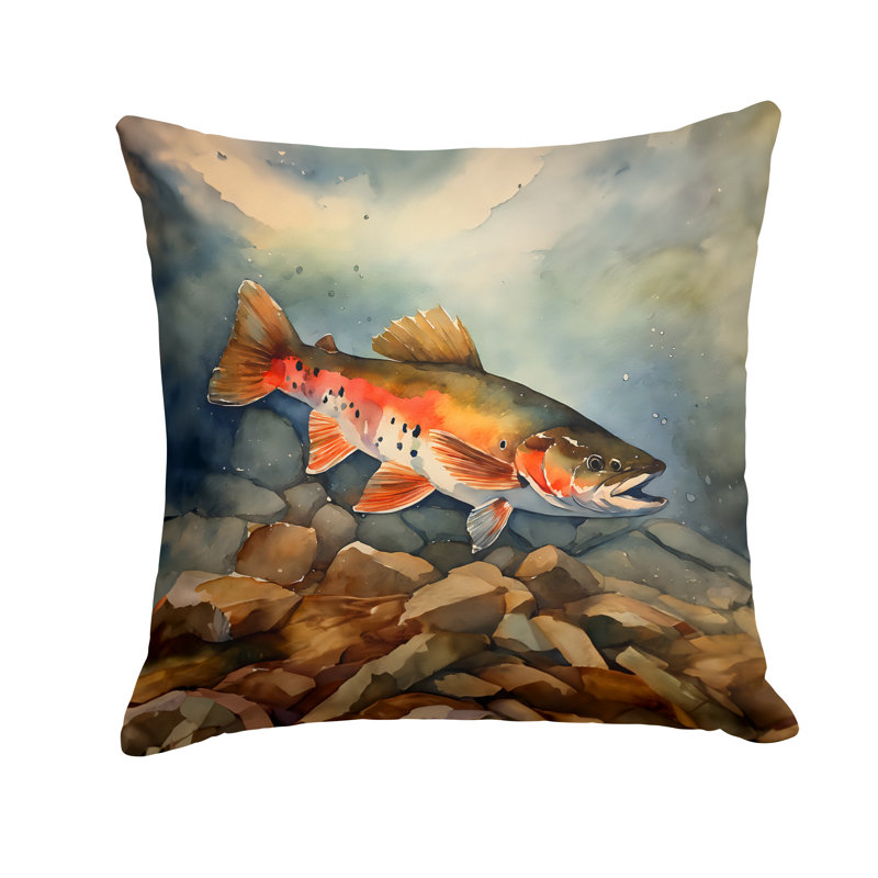 Coussin décoratif intérieur / extérieur Nautical, H 14 po x l 14 po