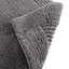 100% coton touffeté 3000 g / m² tapis de bain réversible gris anthracite 21 po x 34 po