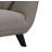 Keiya Transitional 65"L Linen Fabric Upholstered Loveseat in Brown