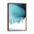 Classic Brown Wood Floater Framed