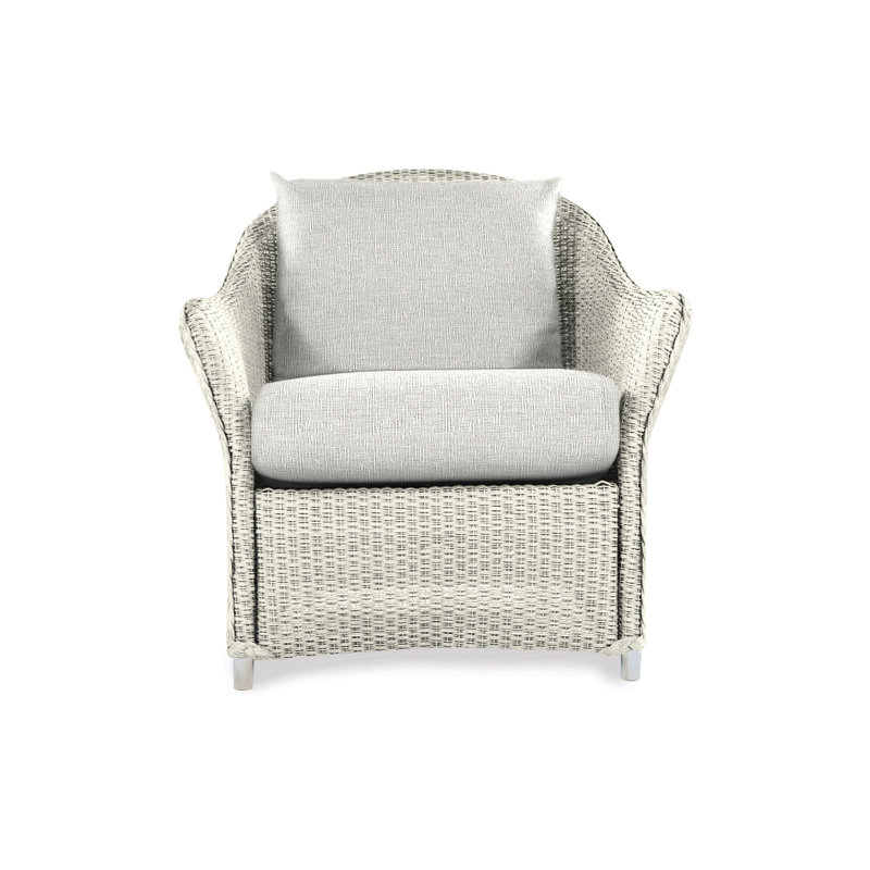 Weekend Retreat Outdoor Lounge Chair, Linen, Demo Oatmeal