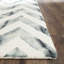 Tapis ivoire / gris en laine touffeté à la main Danny-1285748309
