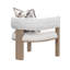 Fauteuil d'appoint West Kensington - Caramel sel / chamois-121891948