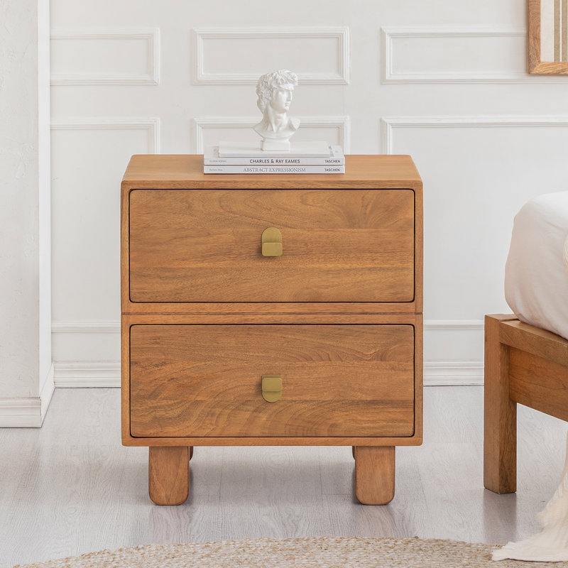 Pascal Solid Wood Nightstand