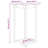 Bar Table White 23.6"X23.6"X43.3" Solid Wood Pine-809752482