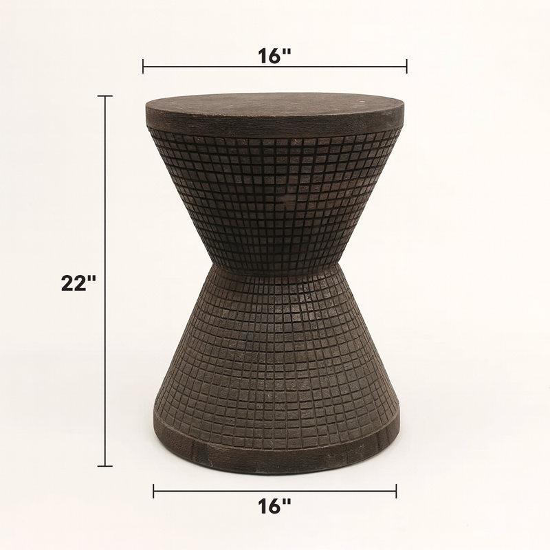 Solid Wood End Table | Accent Table | 16x16x22"