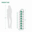 Range-chaussures vertical à 8 niveaux, tour à chaussures étroite, étagère à chaussures haute avec 2 crochets, tablettes réglables, étagères à chaussures de coin pour petits espaces, vestibule, salon, noir-110529311-108890787