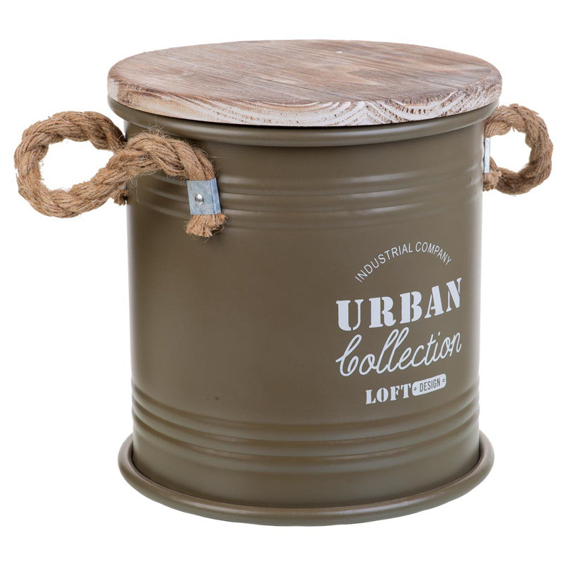 Trent Austin Design Iron Decorative Basket, Dark Green