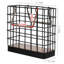 Metal and Wood Napkin Holder