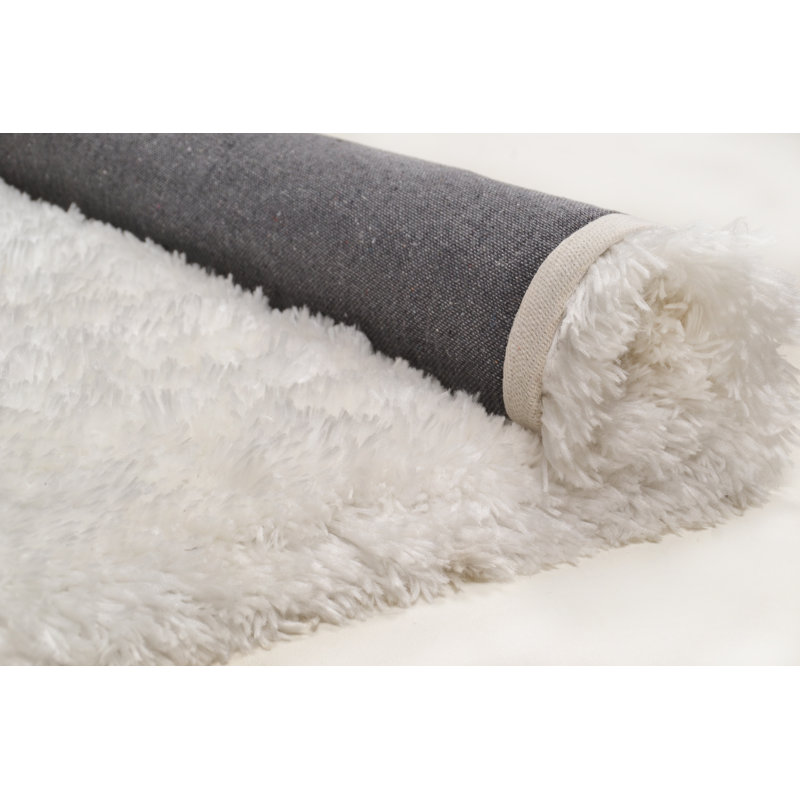 Klakke Solid Colour Hand Woven Area Rug, Rectangular 120 x 180 cm