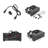 1500W Fog Smoke Machine for Party with Wireless Remote Controller