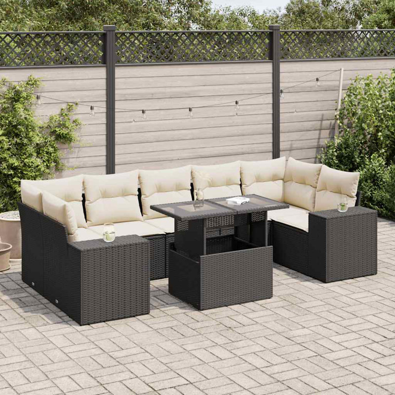 Ensemble de canapé de jardin Vidaxl