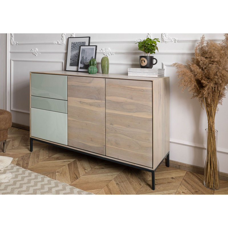 Chicago 134cm W 3 - Drawer Chest of Drawers