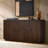 Martha Modern 63" W 4-Door Fluted Solid Wood Sideboard with Cable Management and Adjustable Shelves-602101870