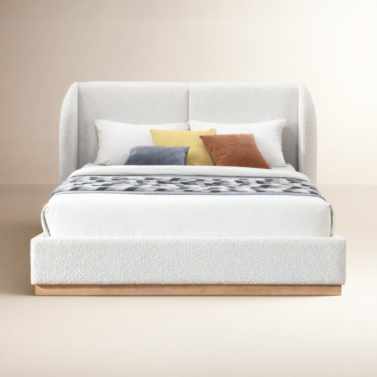 Jardin Boucle Bed, Queen